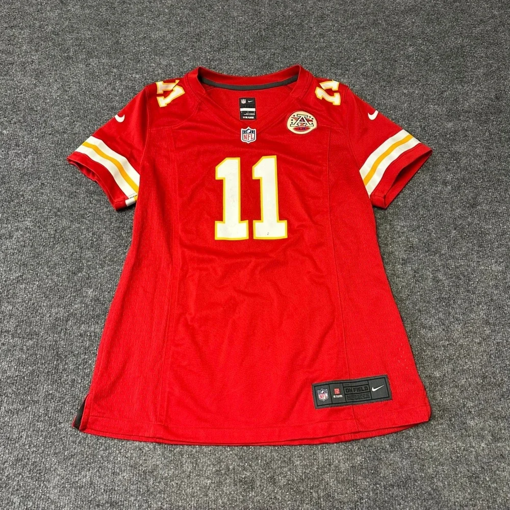 Nike Jersey Womens Size M Red Alex Smith Kansas City Chiefs NFL On Field Sport